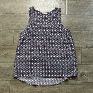 Pleione Multicolor Patterned Tank Top